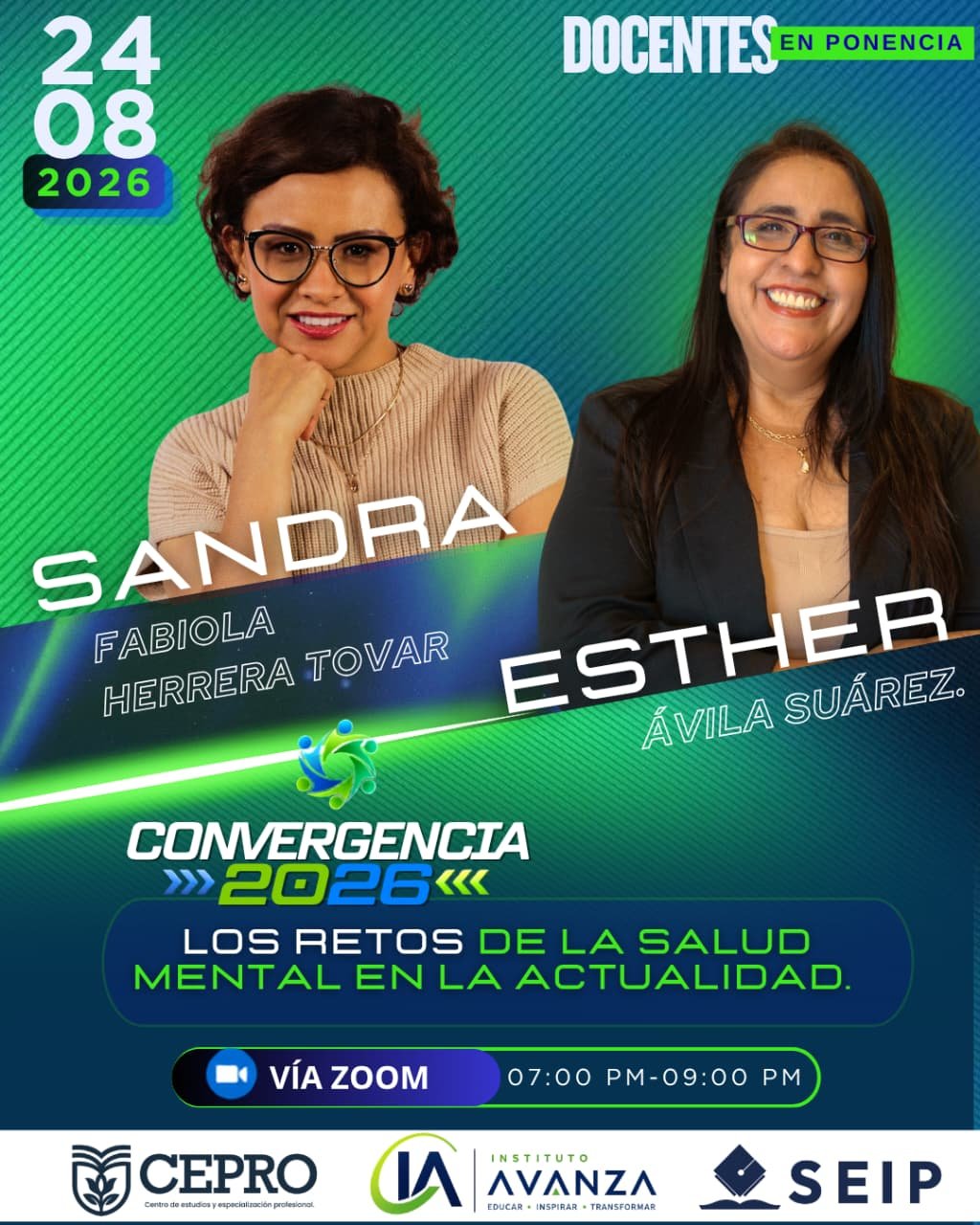 CONFERENCIA – LOS RETOS DE LA SALUD MENTAL EN LA ACTUALIDAD